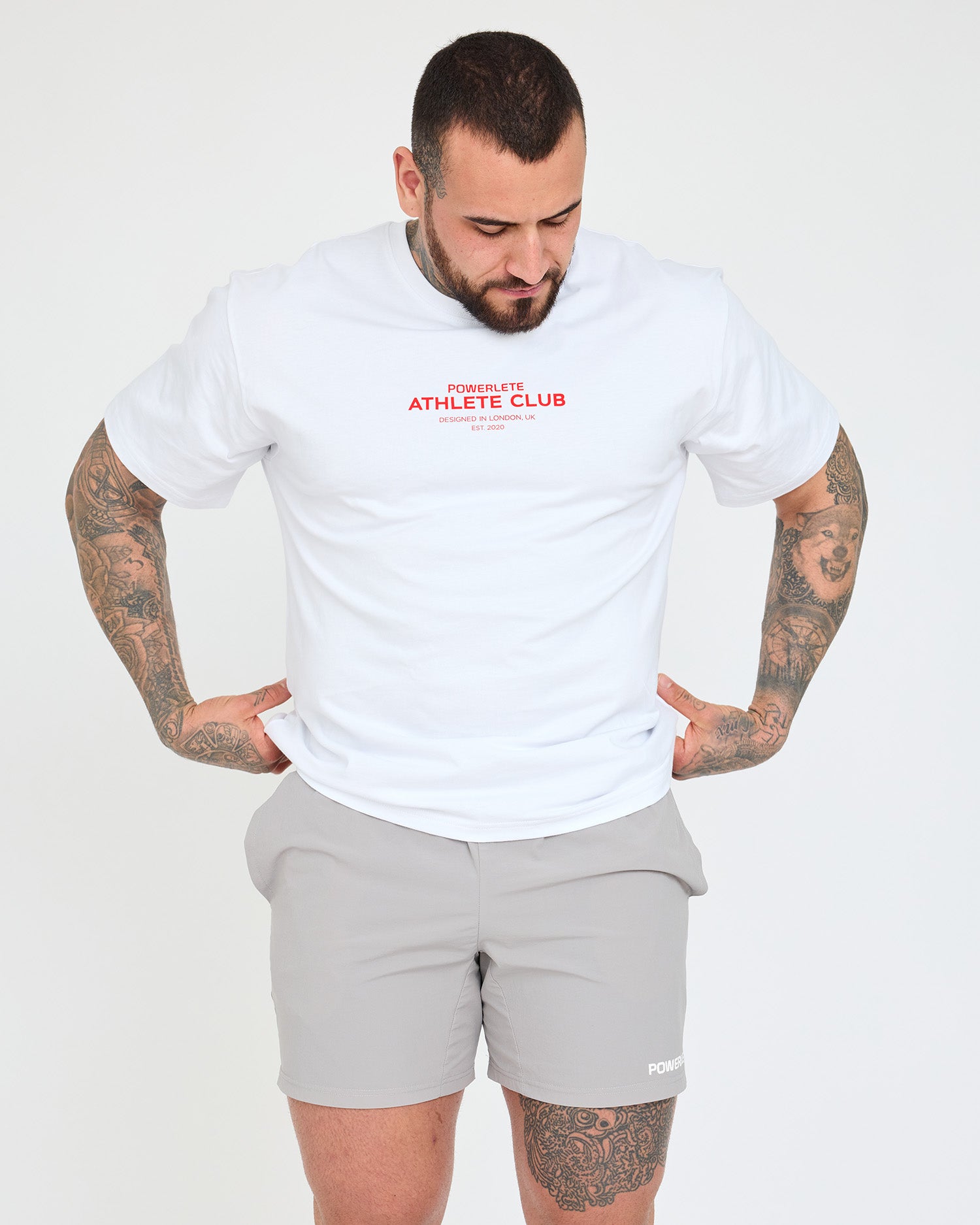 Athlete Club T-Shirt in Übergröße