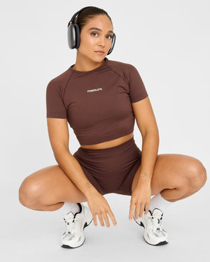 Evolve Sömlös SS Crop Top