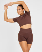Evolve Nahtloses SS Crop Top