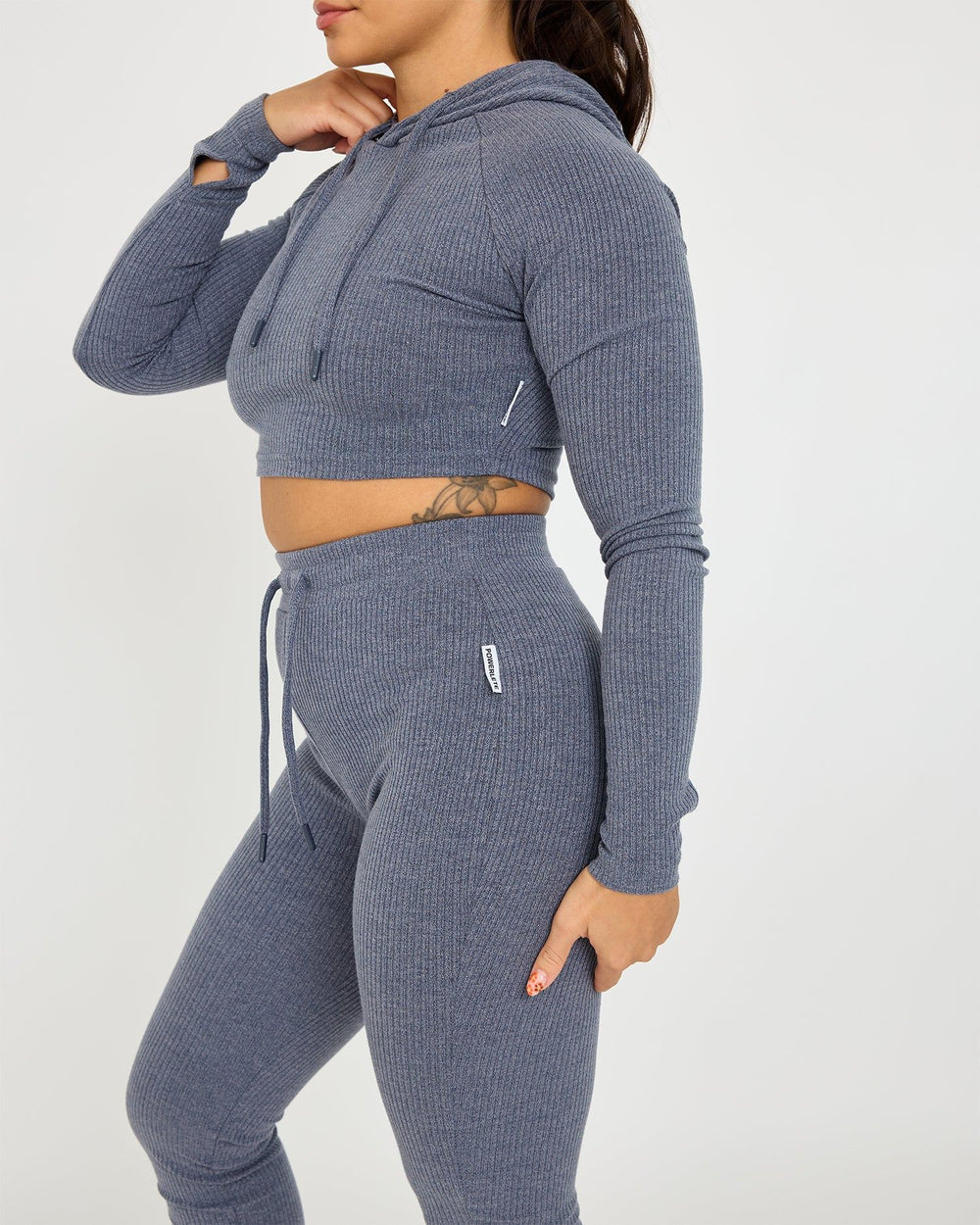 Lounge Cropped Hoodie