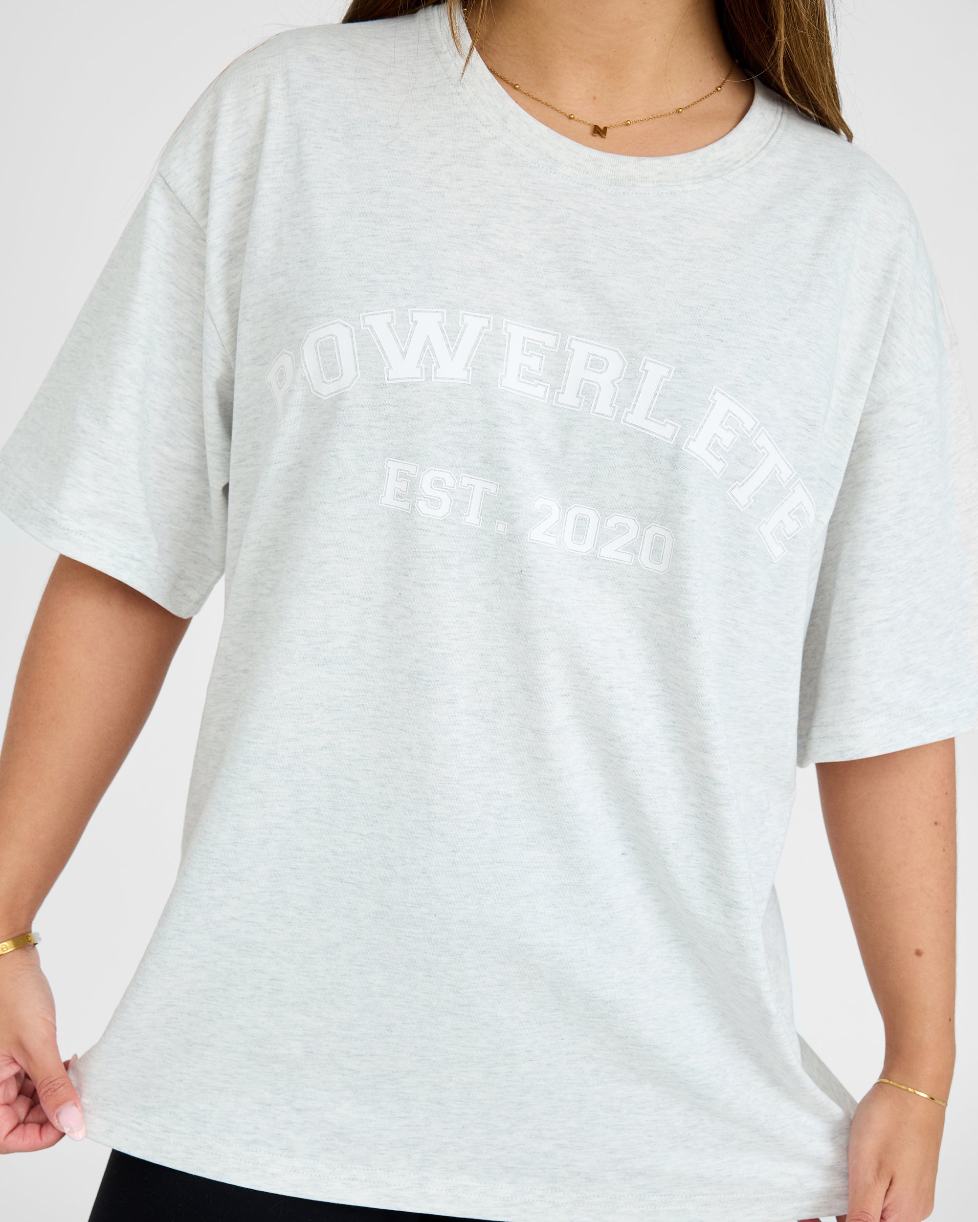 Varsity överdimensionerad t-shirt